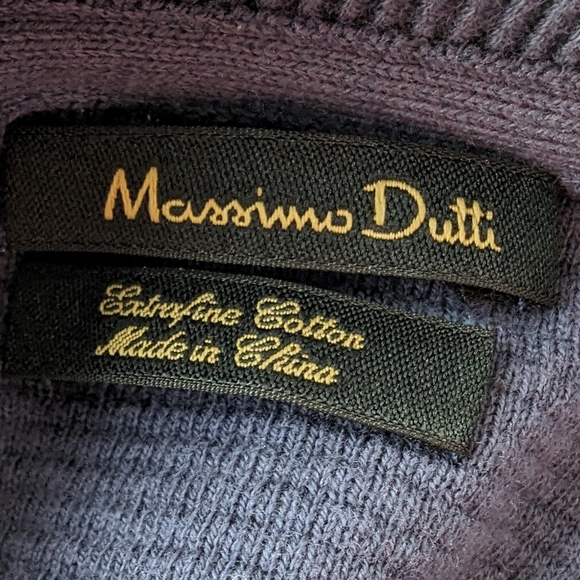 Massimo Dutti Extra Fine cotton sweater - Picture 3 of 3